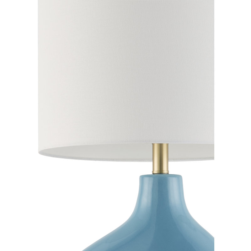 Arlis Ceramic Table Lamp, Blue