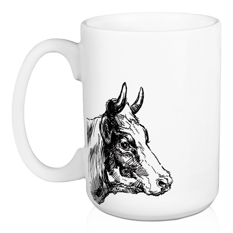 Grande tasse à vache