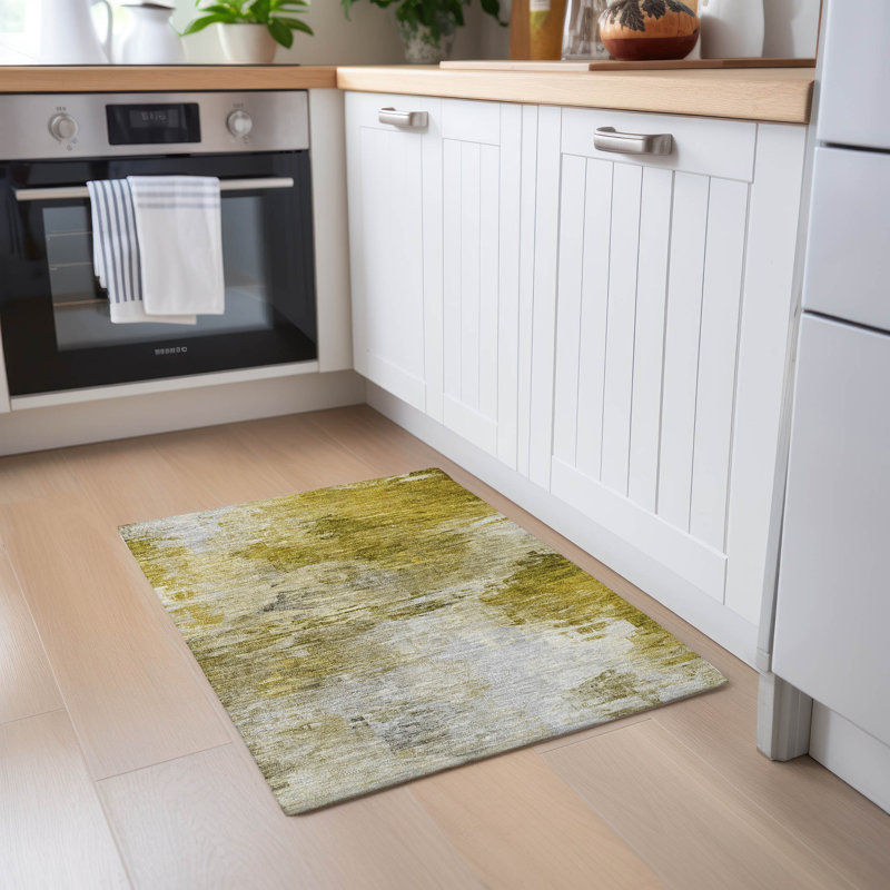 Tapis intérieur / extérieur Khloei, Rectangle 1 pi 8 po x 2 pi 6 po