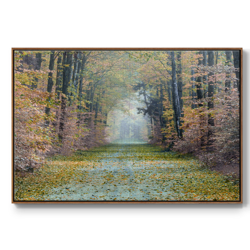 Enchanted Path, reproduction d'art sur toile, Noyer, H 17 po x l 25 po x P 2 po