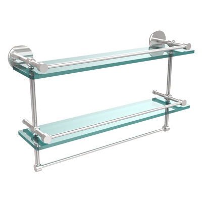 Dalston 2 Piece Tiered Shelf with Towel Bar