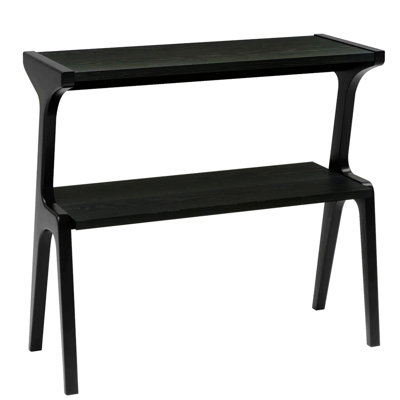 Wooden Bedside, Sofa Table, 2-Tier Side Table, Console Table for Living Room, Hallway, Bedroom, Office
