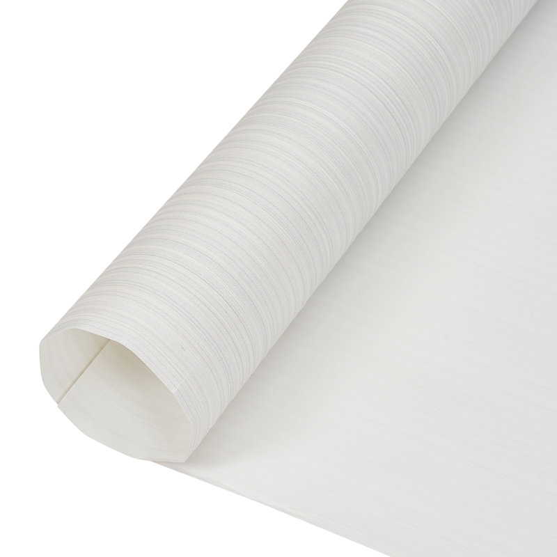 Non-Pasted Non-Woven 3D Embossed Wallpaper Roll, White