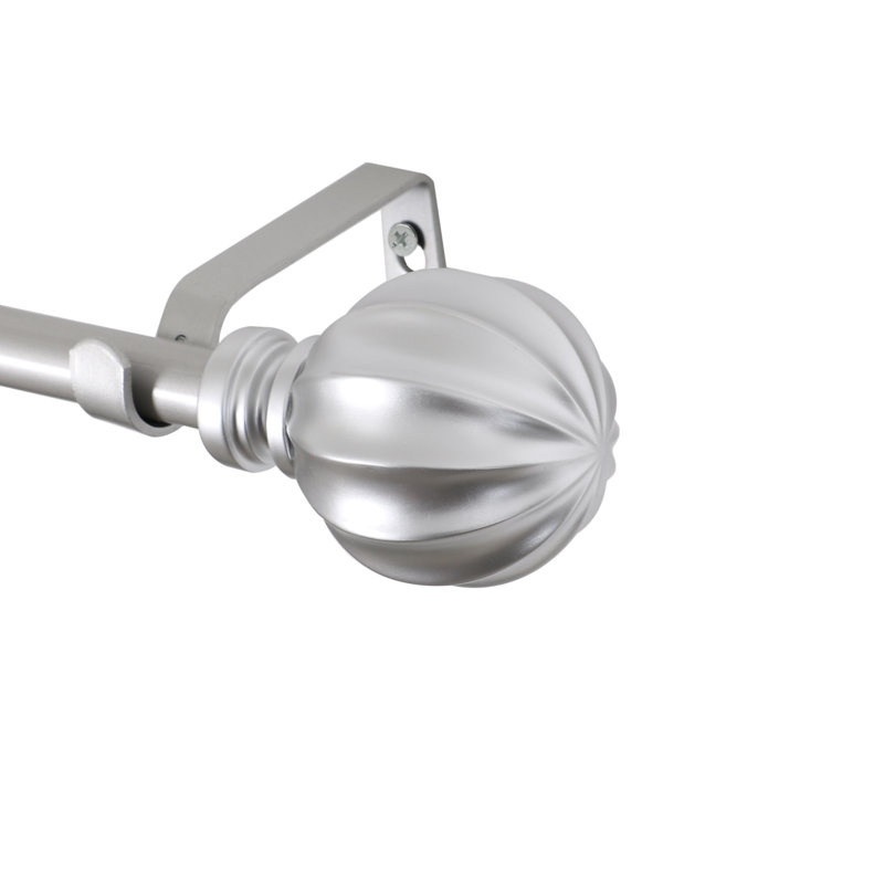 Tringle à rideau murale 3/4 po Southwick - Tringles à rideaux pour fenêtres, tringles à rideaux réglables, Nickel