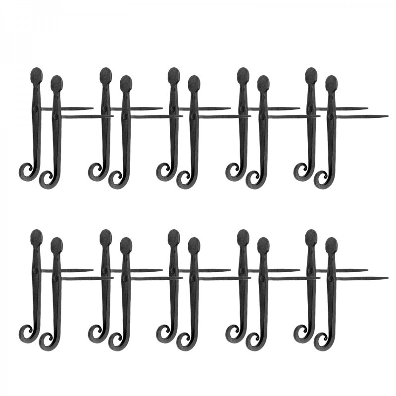 Dogs Wrought Iron Shutter