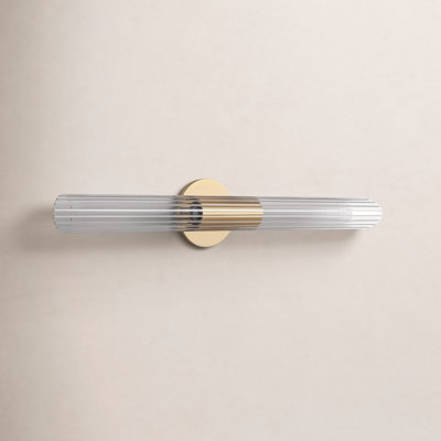 Anston 2 Light Glass Dimmable Armed Sconce
