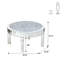 Table basse Modern Mirror