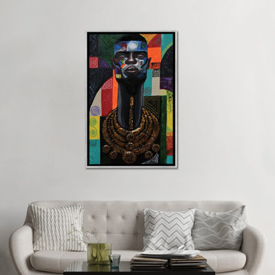 King Vibes - Wall Art Print - Framed Canvas