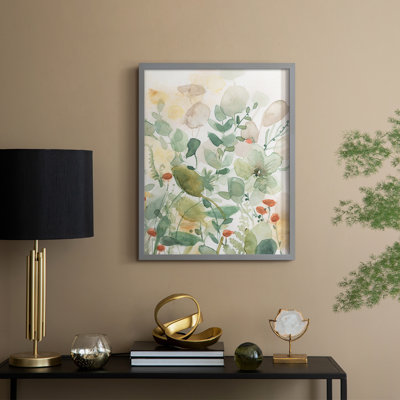 Wildflower Song II Framed Print - Solid Wood
