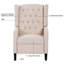 Fauteuil inclinable manuel de 27,16 po de large-1813879248