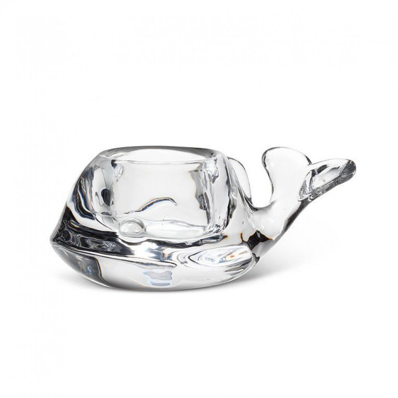 Porte-bougie en forme de baleine