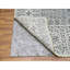 Tapis oriental blanc en laine noué à la main 9 pi 0 po x 12 pi 2 po Dynasty