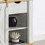 Console de salon / tiroir de style rustique 1 pièce Accents