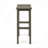 3-Piece Balcony Bar Set With Bottom Shelf Table And 2 Stools