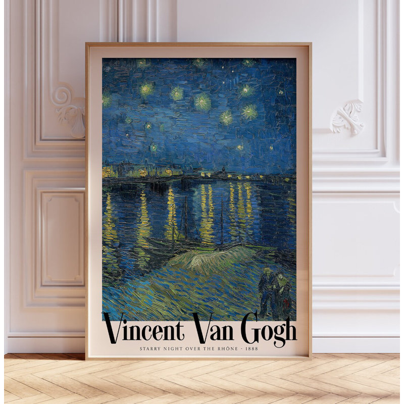 Vincent Van Gogh - No Frame Print, 21cm H x 14cm W