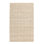 Herringbone Jute / Sisal Chevron / Zig Zag Area Rug in Ivory