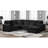 Modern Style Sectional Sofa with USB-C