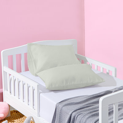 Toddler Pillowcases, 100% Brushed Microfiber Pillowcases with Envelope Closure, 14"x20" - NTBAY