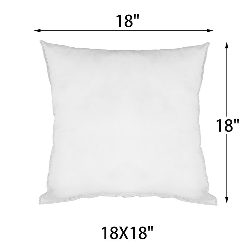  Coussin d'extérieur carré, 18 po x 18 po