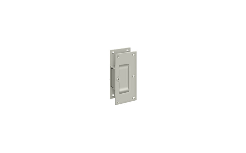 Brass Shutter / Door Accessory, Brushed Nickel