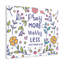 Pray More Worry Less Matthew 6:34 - Wrapped Canvas Print