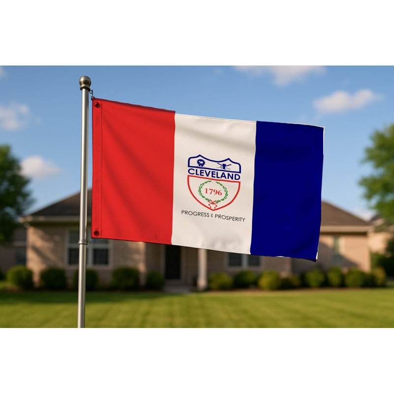 Drapeau de la ville de Cleveland — Drapeau