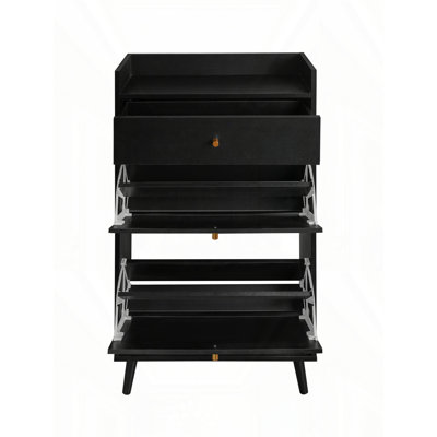 Armoire 2 tiroirs Rattan Allen