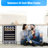Kalamera Dual Zone 23.5'' 46 Bottle Wine Refrigerator with Reversible Door