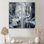 Winter Silent Woods I - Art mural traditionnel 2 panneaux
