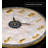 Golden White Seashell Metal Wall Clocks-110359709