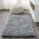 Collesse Solid Shag Gray Rug