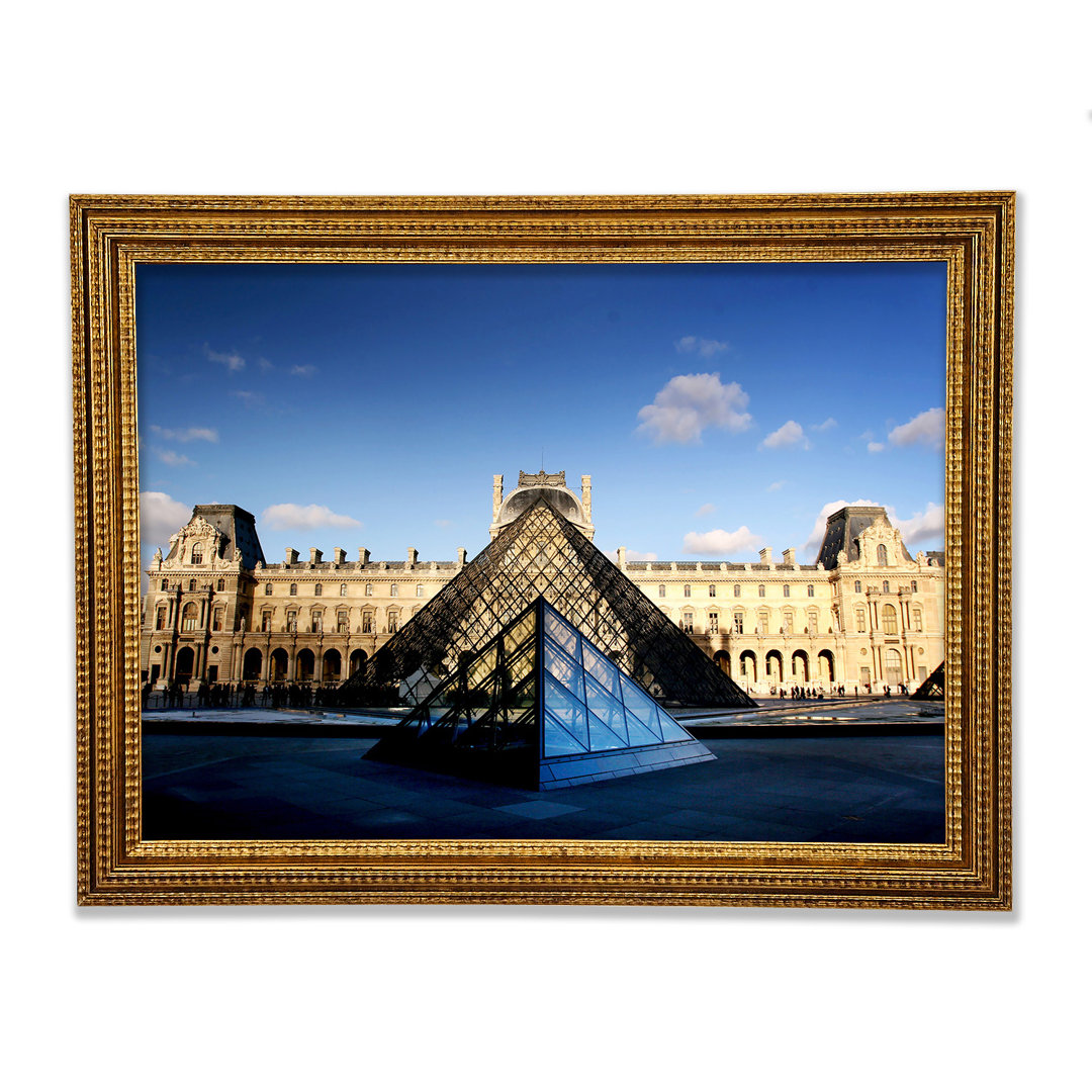 Der Louvre Paris - Druck