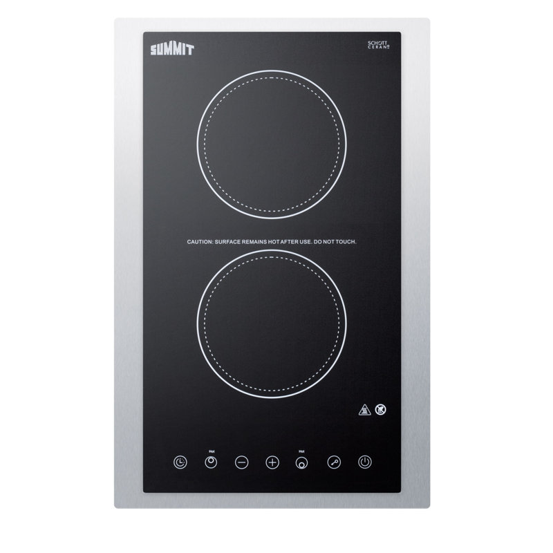 Summit Appliance Electric Cooktop, Black