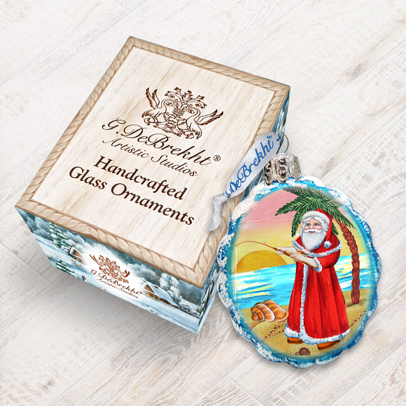 Keepsake 3'' Handmade Wood Photo Ornament