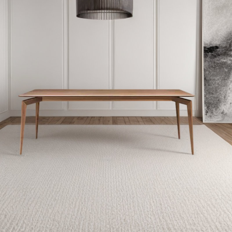 Table de salle à manger, L 33,46 po x L 62,99 po