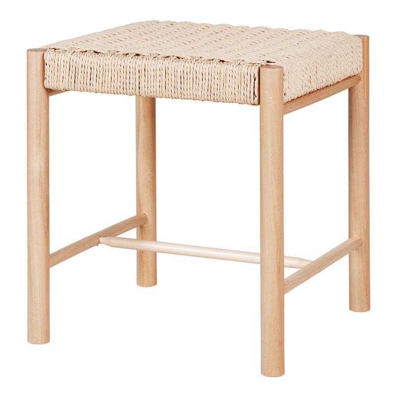 Sirstins Solid Wood Accent Stool