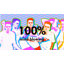 Carreau mural Spectre Glow Hologram 2 po x 10 po