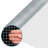 Hardware Cloth 1/2 Inch 48inx100ft 19 Gauge Vinyl Coated Square Chicken Wire Fence Mesh Roll-71213702