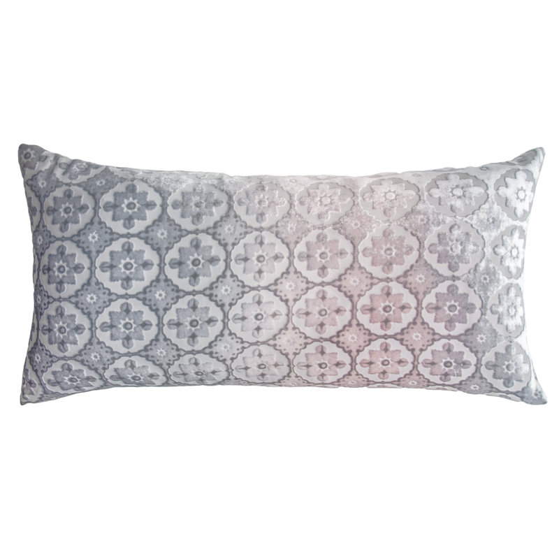 Lumbar Pillow Cover & Insert, Shark, 12" x 24"