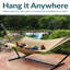 Jenkinsburg 2-Person Soft-Spun Polyester Rope Spreader Bar Hammock - Tan-29217635-120146475