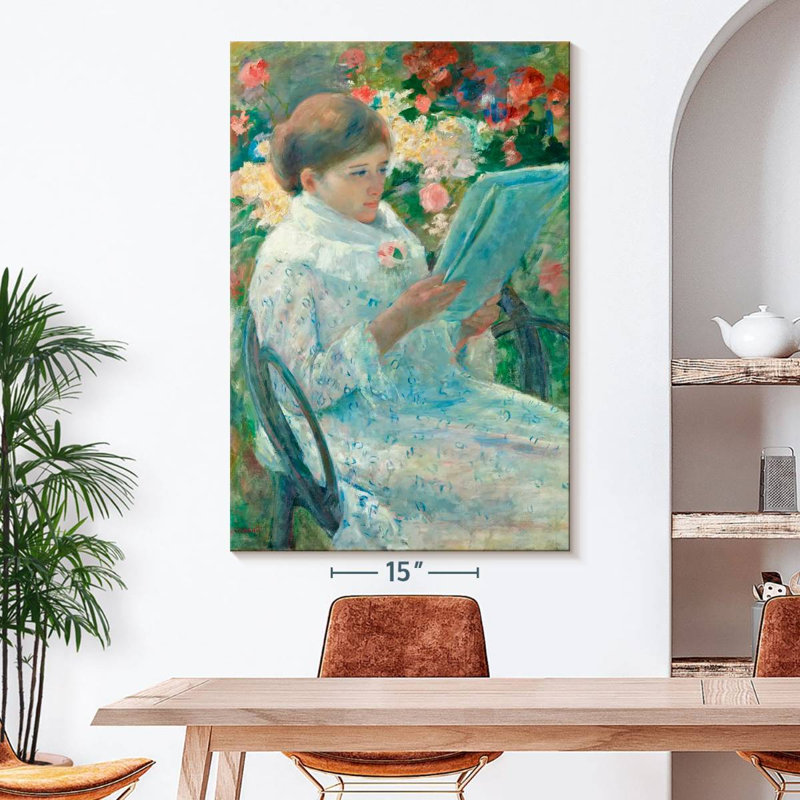 Sur un balcon 1878-1879, H 51 po x l 34 po
