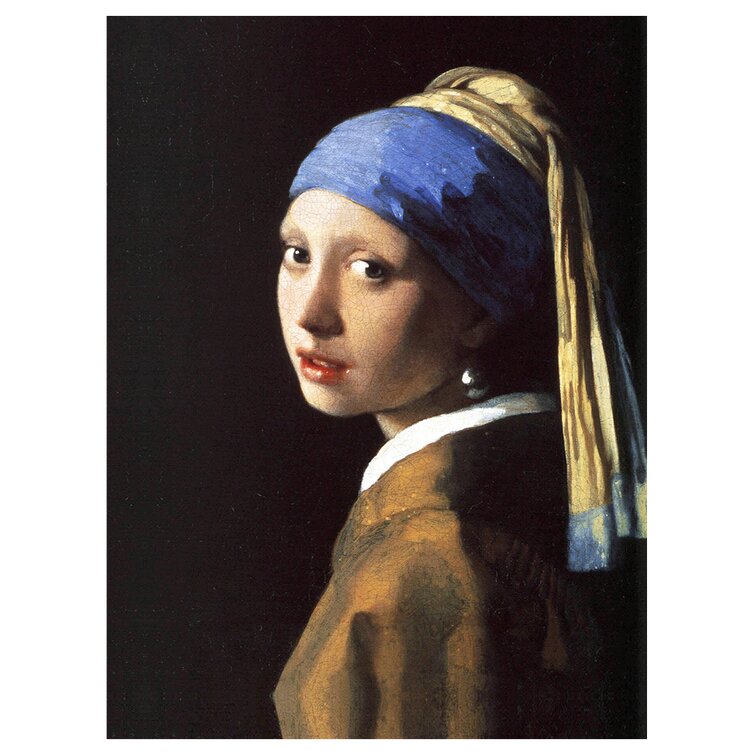 Astoria Grand Leinwandbild Das Mädchen mit dem Perlenohrgehänge von  Johannes Vermeer & Bewertungen