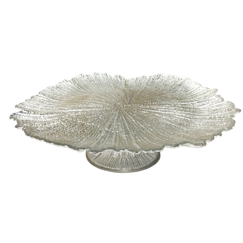 Présentoir à gâteaux corail, Argent
