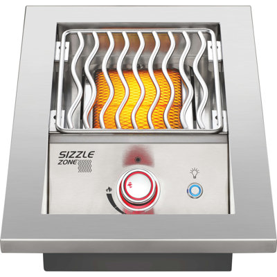 Built-In 700 Series 10" Single Infrared Burner, Stainless Steel
