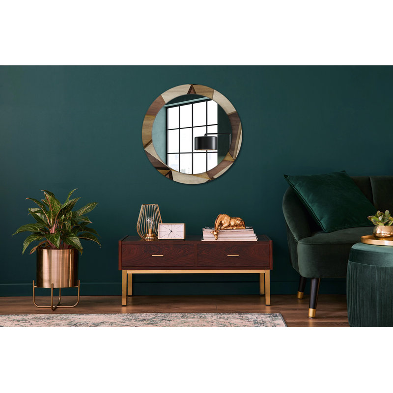 Huldar Glass Flat Wall Mirror