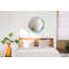 Huldar Glass Flat Wall Mirror