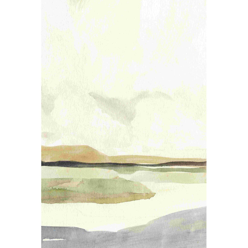 «Slate Mouvement IV» par Annie Warren, reproduction sur toile tendue, L 32 po x H 48 po