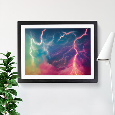 Bewitching Lightning Bolt - Single Picture Frame Print