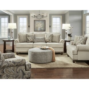 Sandia Heights Beige Chenille Fabric Sofa - Rooms To Go