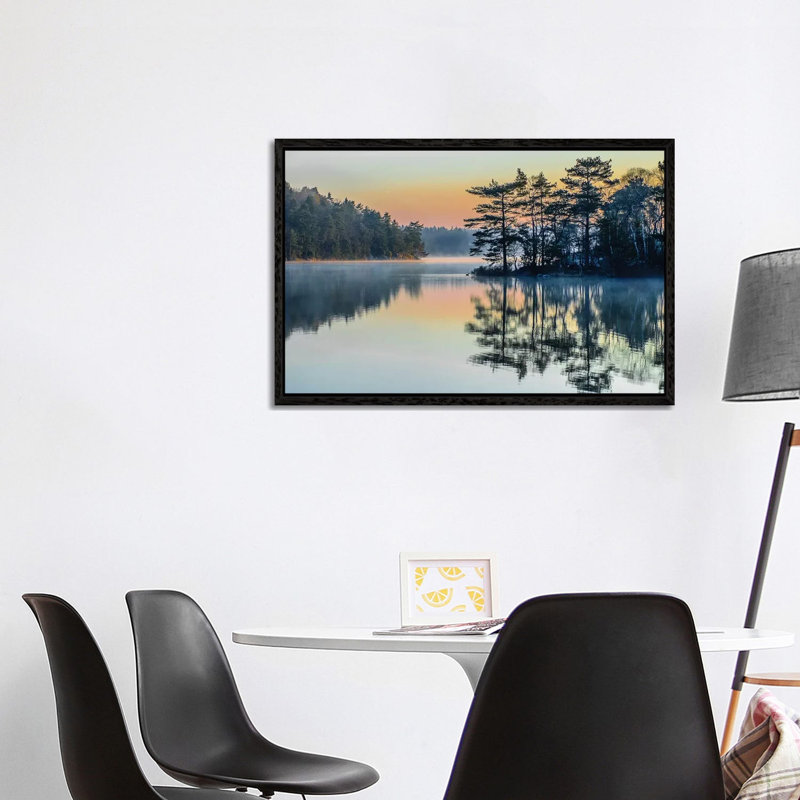 Before People Wake by Benny Pettersson - Print on Canvas, 66.04 cm H x 45.72 cm W, Black Framed